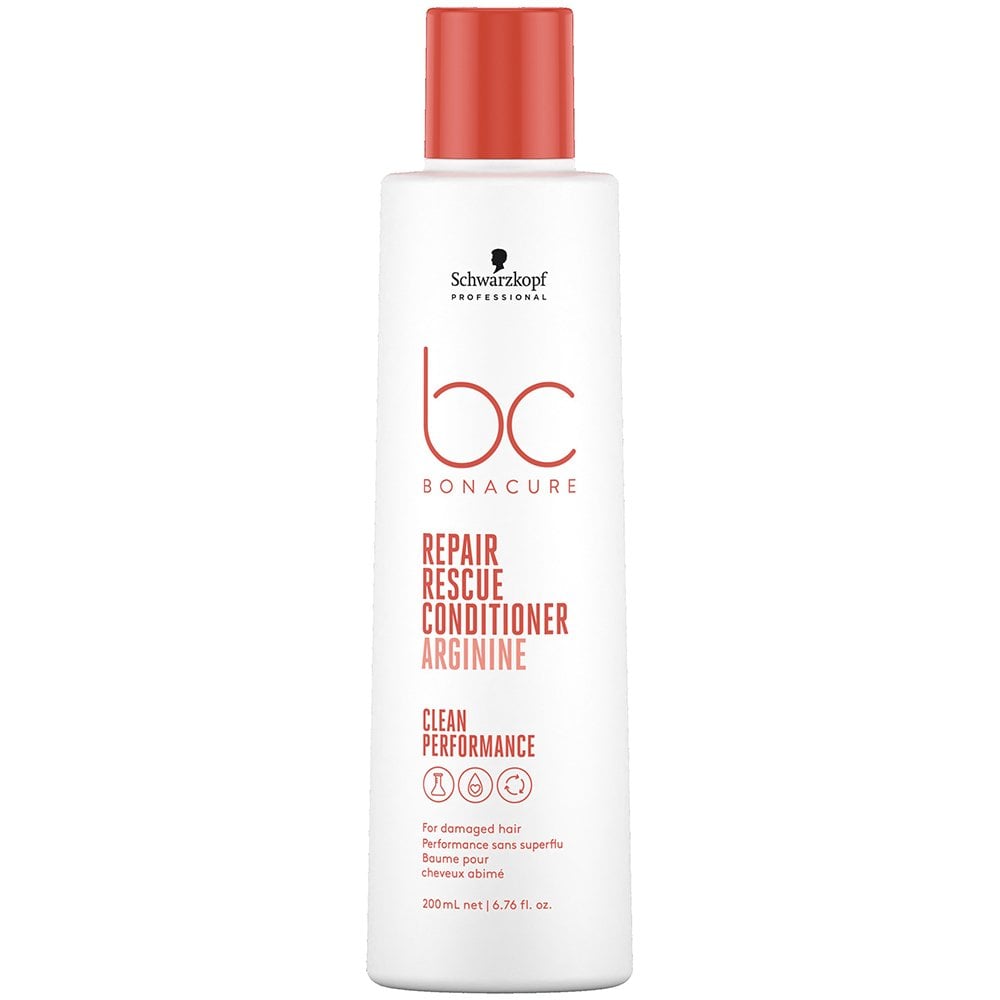 Schwarzkopf Professional BC Bonacure Clean Peptide Repair Rescue Shampoo 250ml & Conditioner 200ml Twin