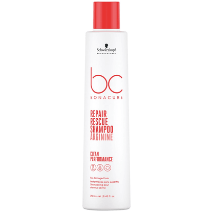 Schwarzkopf Professional BC Bonacure Clean Peptide Repair Rescue Shampoo 250ml & Conditioner 200ml Twin