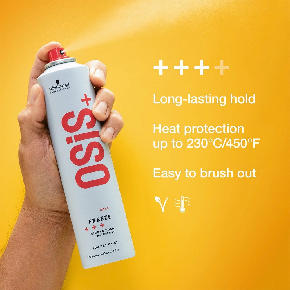 Schwarzkopf Professional OSiS+ Freeze Strong Hold Hairspray 300ml