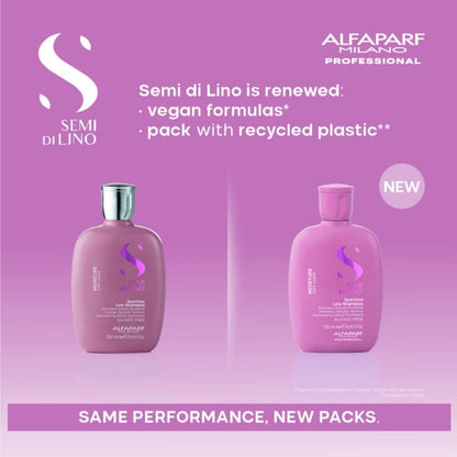Alfaparf Milano Semi Di Lino Moisture Nutritive Shampoo 250ml
