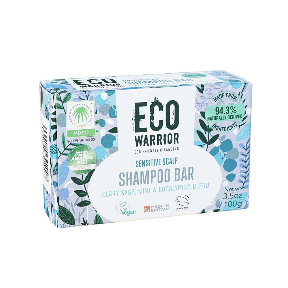 Eco Warrior Sensitive Scalp Shampoo Bar 100g