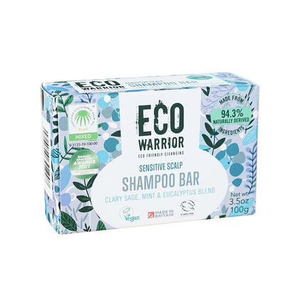 Eco Warrior Sensitive Scalp Shampoo Bar 100g