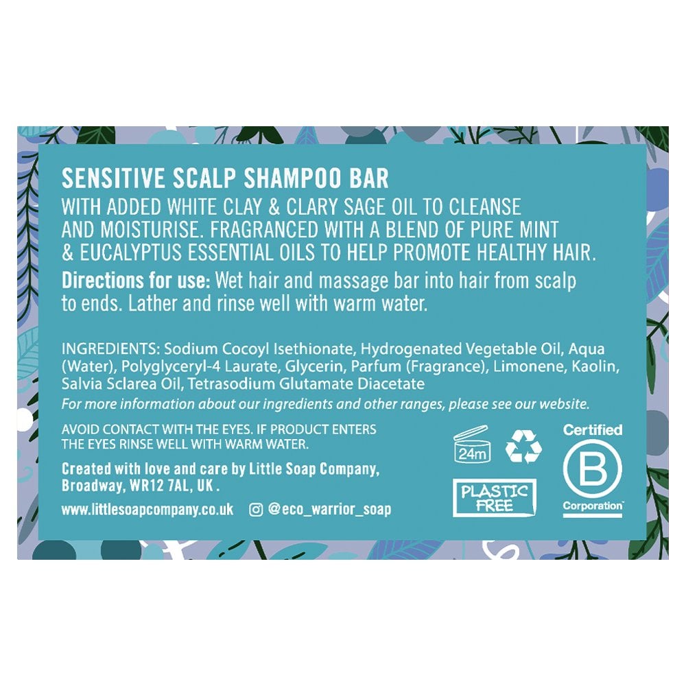 Eco Warrior Sensitive Scalp Shampoo Bar 100g