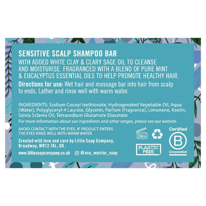 Eco Warrior Sensitive Scalp Shampoo Bar 100g