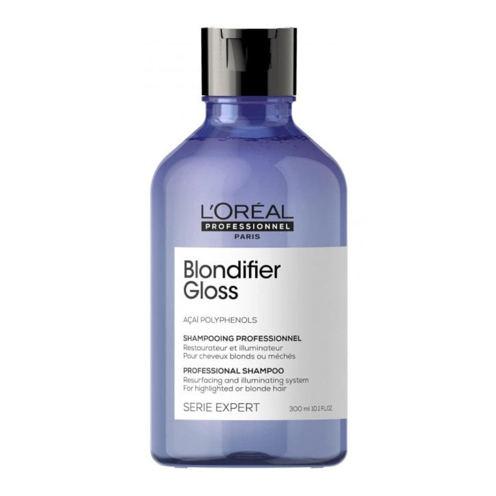 L'Oreal Professionnel Serie Expert Blondifier Gloss Resurfacing + Illuminating Shampoo 300ml, Conditioner 200ml & Mask 250ml Trio
