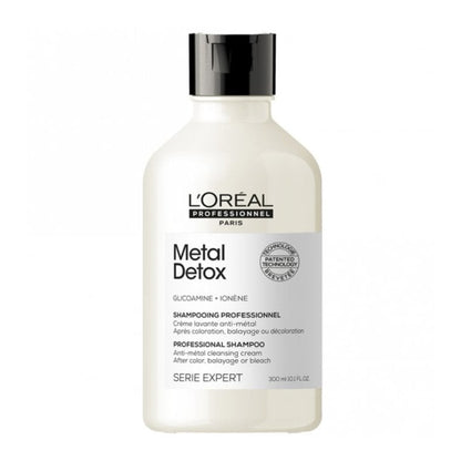 L'Oreal Professionnel Serie Expert Metal Detox Anti-Metal Cleansing Cream Shampoo, Masque 250ml & Oil 50ml Trio