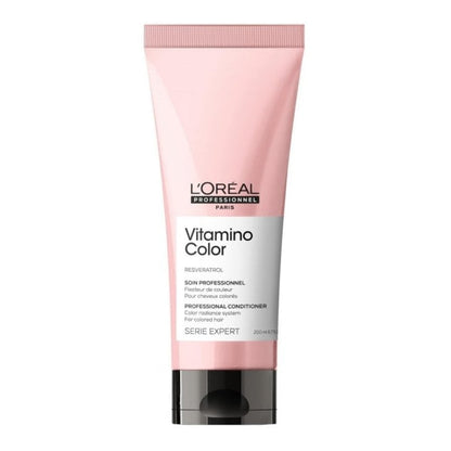 L'Oreal Professionnel Serie Expert Vitamino Colour Radiance Shampoo 300ml, Conditioner 200ml & Mask 250ml Trio