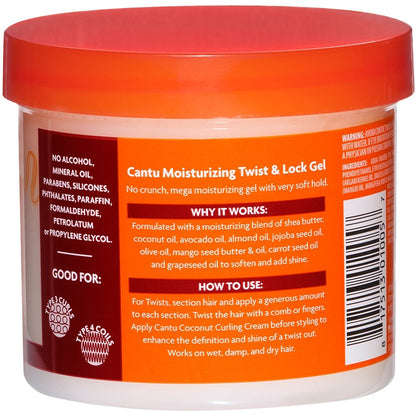 Cantu Shea Butter For Natural Hair Twist & Lock Gel 370g