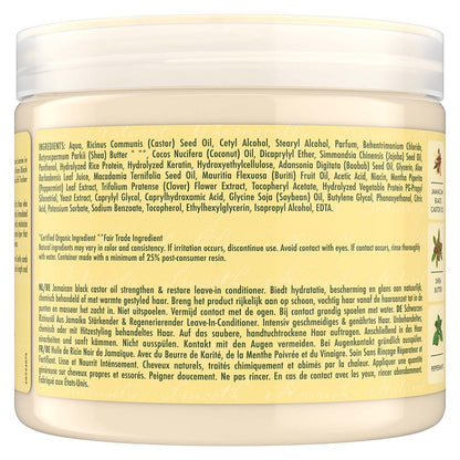 Shea Moisture Jamaican Black Castor Oil Strengthen & Restore Leave-In Conditioner 431ml