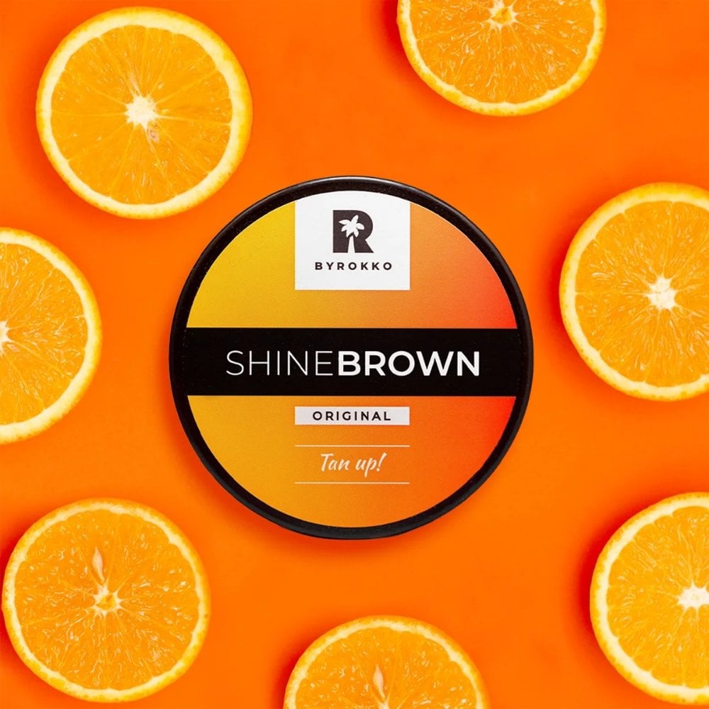 Byrokko Shine Brown Original Tan Up Premium Tan Boosting Cream 210ml