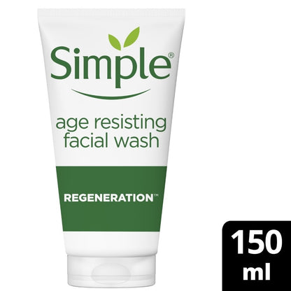 Simple Age Resisting Regeneration Facial Wash Gel 150ml