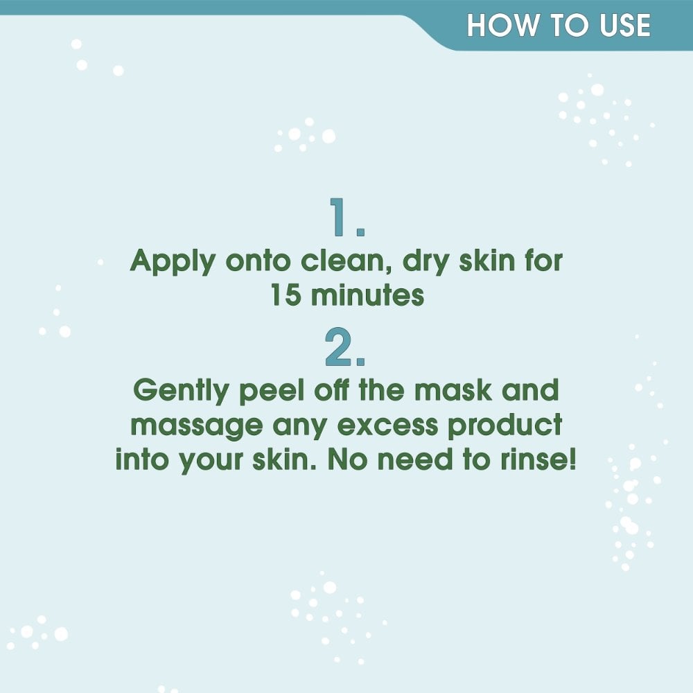 Simple Daily Skin Detox Charcoal Purifying Sheet Mask 21ml