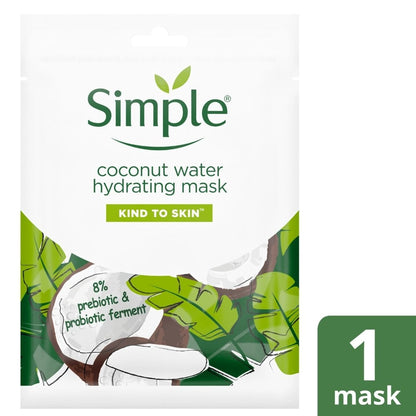 Simple Kind To Skin Coconut Water Hydrating Sheet Mask 25g