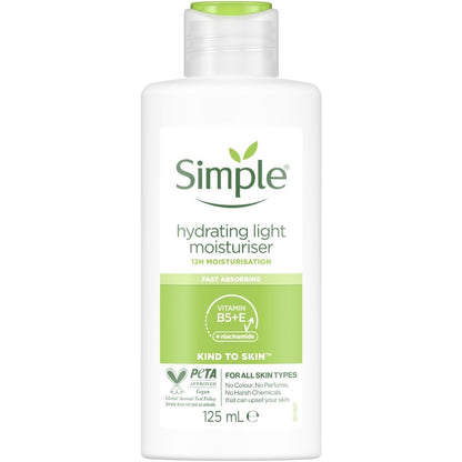 Simple Kind To Skin Hydrating Light Moisturiser 125ml