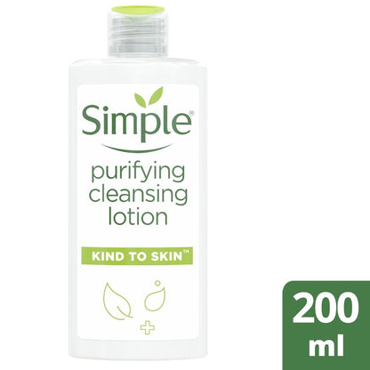 Simple Kind To Skin Purifying Cleansing Lotion 200ml
