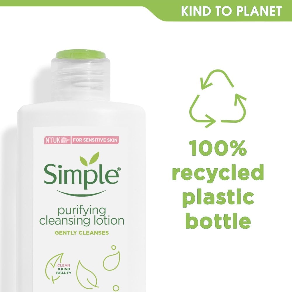Simple Kind To Skin Purifying Cleansing Lotion 200ml