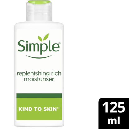Simple Kind To Skin Replenishing Rich Moisturiser 125ml