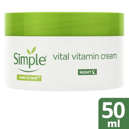 Simple Kind To Skin Vital Vitamin Night Cream 50ml