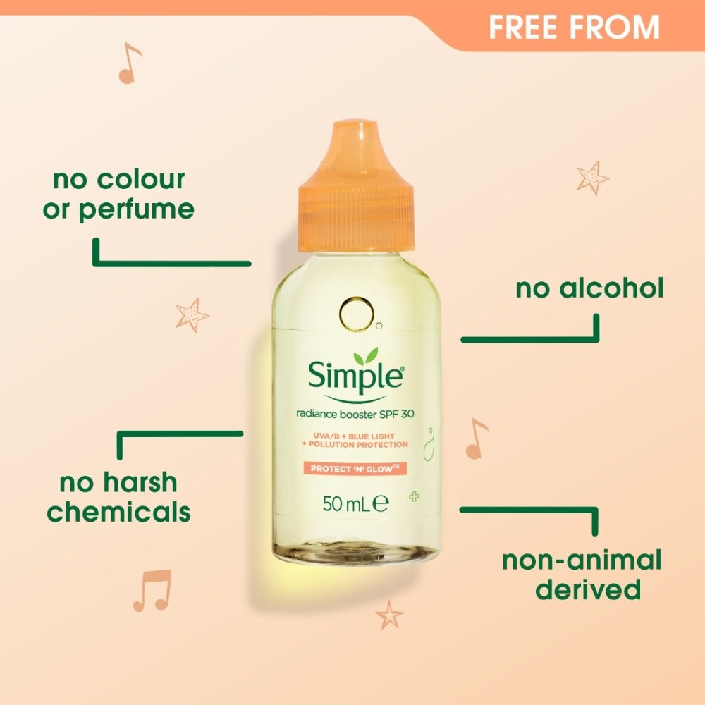 Simple Protect n Glow Radiance Booster SPF30 50ml