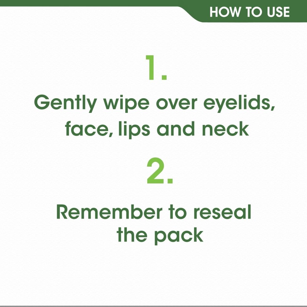 Simple Regeneration Biodegradable Age Resisting Wipes Pack of 20