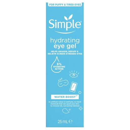 Simple Water Boost Hydrating Eye Gel 25ml