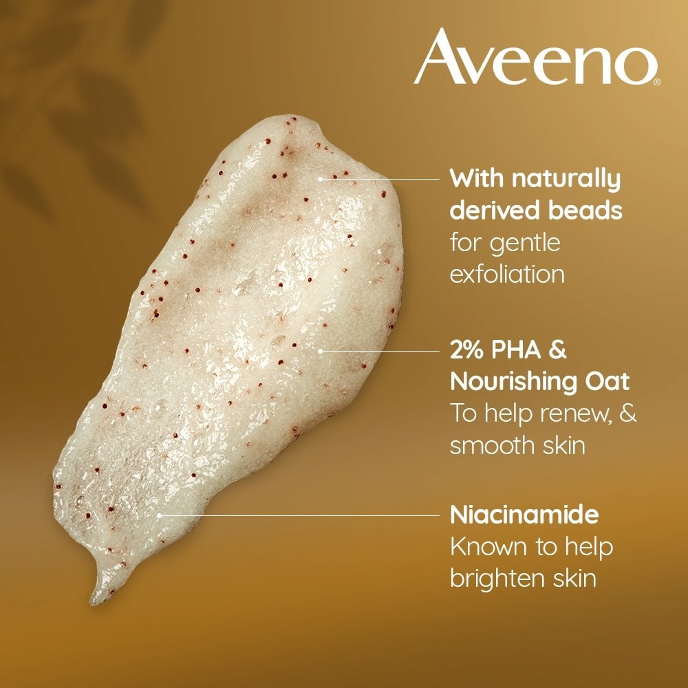 Aveeno Skin Renewal Gentle Body Scrub 200ml