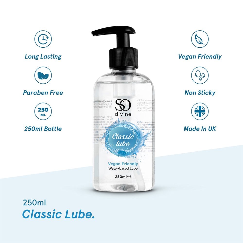 So Divine Classic Water-Based Lube 250ml