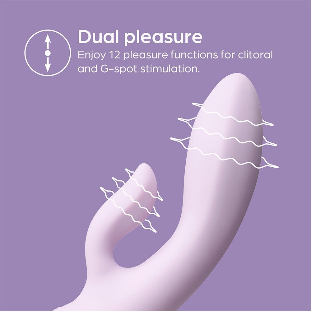 So Divine Kiss Kiss Rechargeable Rabbit Vibrator