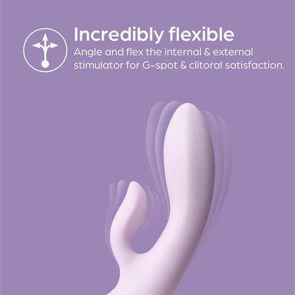 So Divine Kiss Kiss Rechargeable Rabbit Vibrator