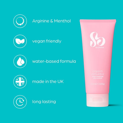 So Divine Orgasm Stimulator Gel 100ml