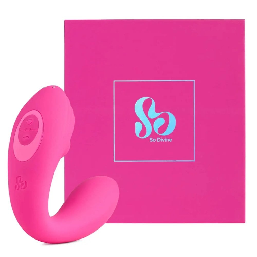 So Divine Pearl G-Spot Suction Stimulator Pink