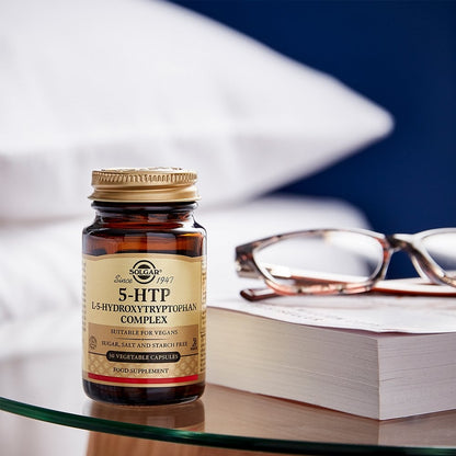 Solgar 5-HTP L-5-Hydroxytryptophan Complex 30 Vegetable Capsules
