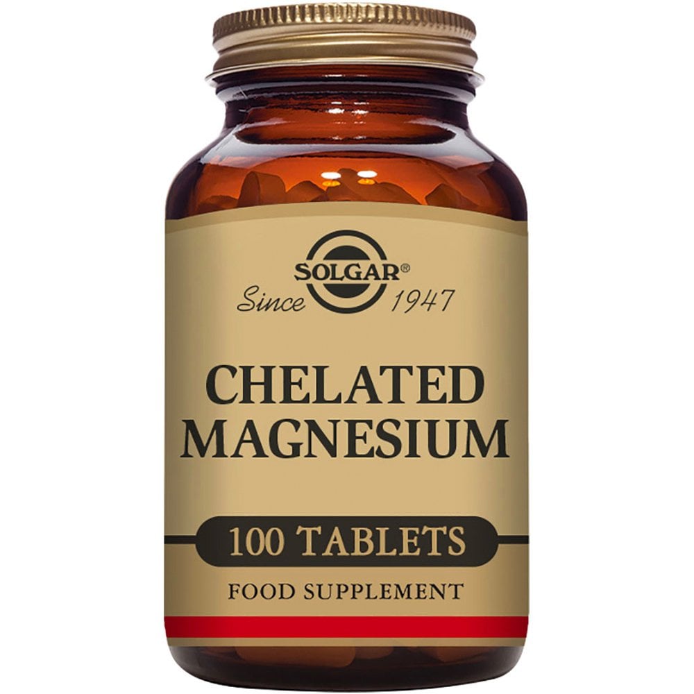 Solgar Chelated Magnesium 100 Tablets