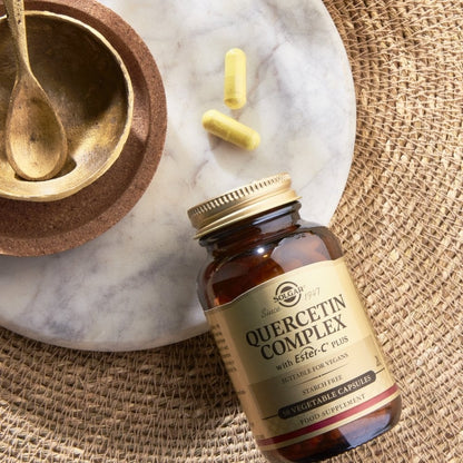 Solgar Quercetin Complex with Ester-C Plus 50 Vegetable Capsules