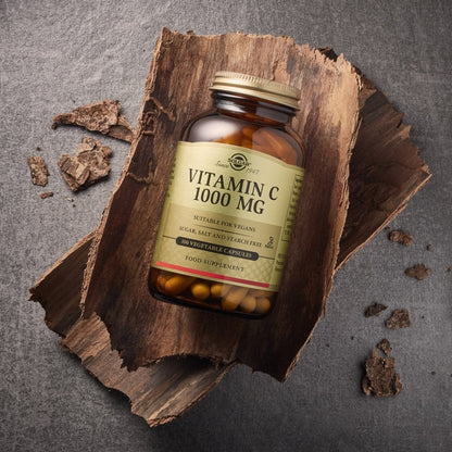 Solgar Vitamin C 1000 mg 100 Vegetable Capsules