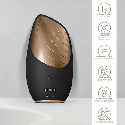 GESKE Sonic Thermo Facial Brush 6 In 1 Grey