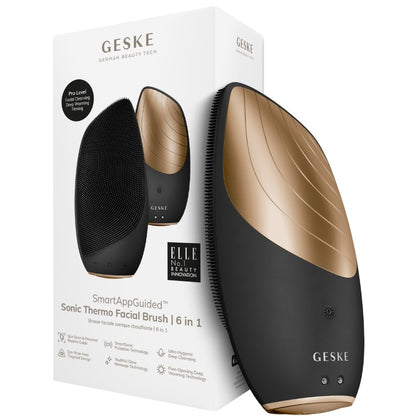 GESKE Sonic Thermo Facial Brush 6 In 1 Grey
