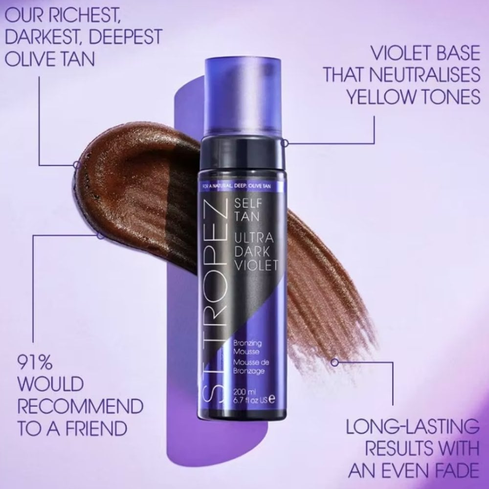 St. Tropez Ultra Dark Violet Bronzing Mousse 200ml