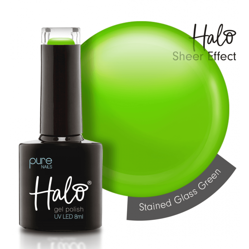 Halo Stained Glass Green Gel Polish 8ml