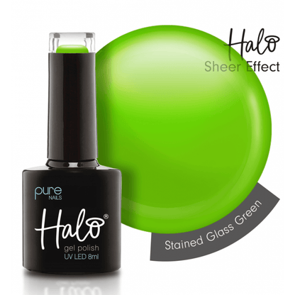 Halo Stained Glass Green Gel Polish 8ml