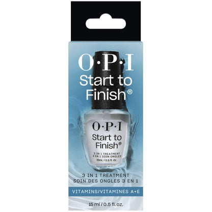 OPI Start To Finish 3-In-1 Nail Treatment 15ml
