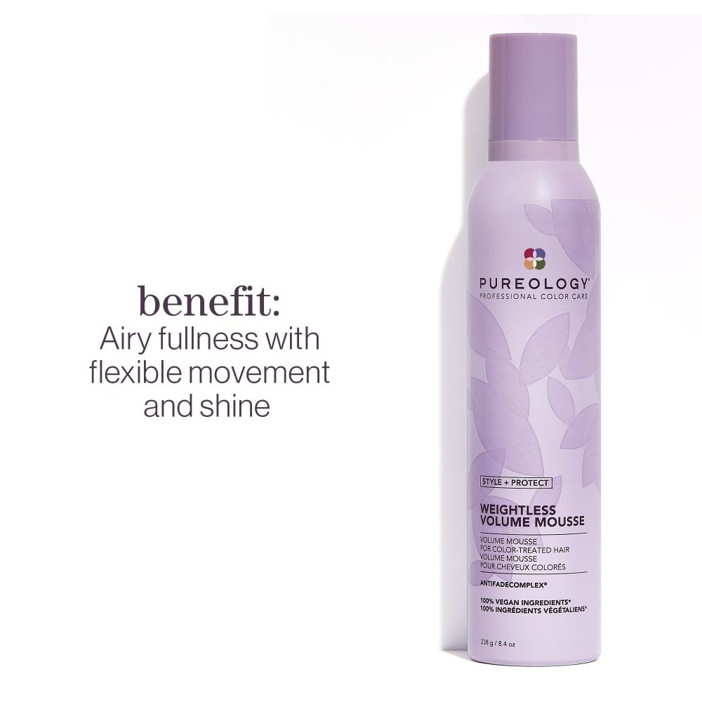 Pureology Style & Protect Weightless Volume Mousse 238g