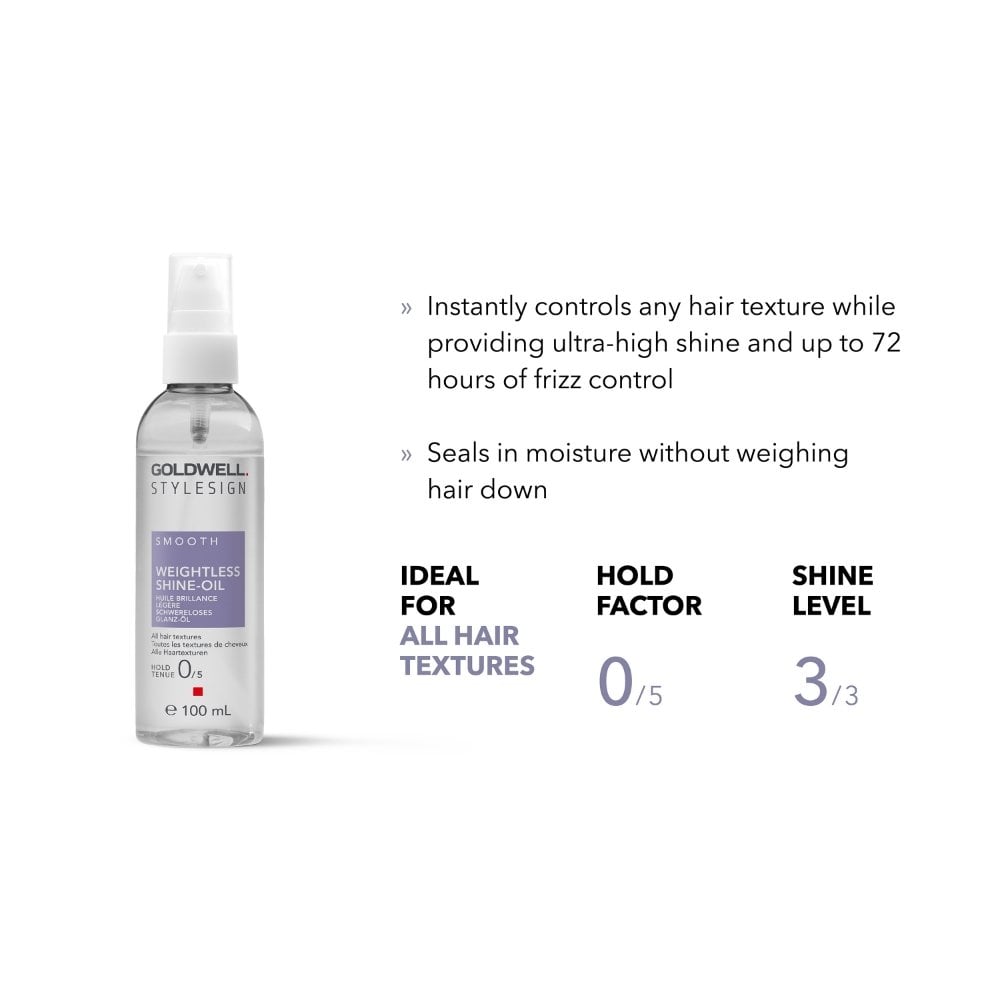 Goldwell Style Sign Smooth Weightless Shine-Oil 100ml