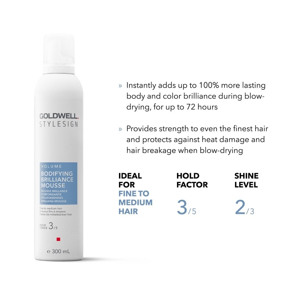 Goldwell Style Sign Volume Bodifying Brilliance Mousse 300ml