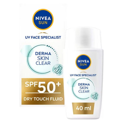 Nivea Sun UV Face Derma Blemish Control Sun Fluid SPF50+ 40ml