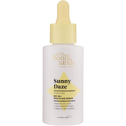 Bondi Sands Sunny Daze Hydrating Face Fluid Drops SPF50 30ml