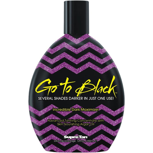 Supre Tan Go To Black Maximiser Tanning Accelerator Lotion 350ml
