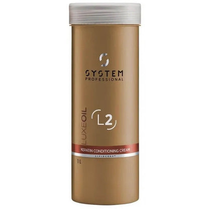 System Professional Luxe Oil Keratin Protect Shampoo & Conditioner Twin 2 x 1000ml