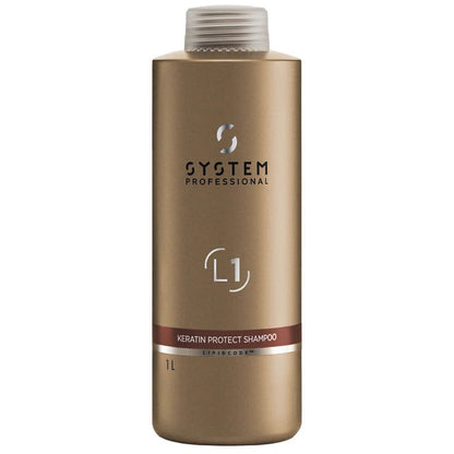 System Professional Luxe Oil Keratin Protect Shampoo & Conditioner Twin 2 x 1000ml