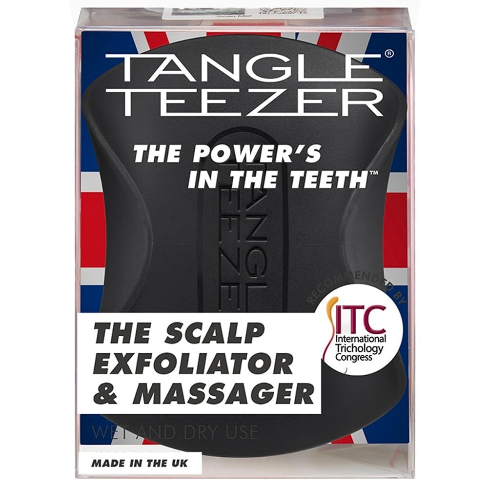 Tangle Teezer Scalp Exfoliator & Massager Onyx Black